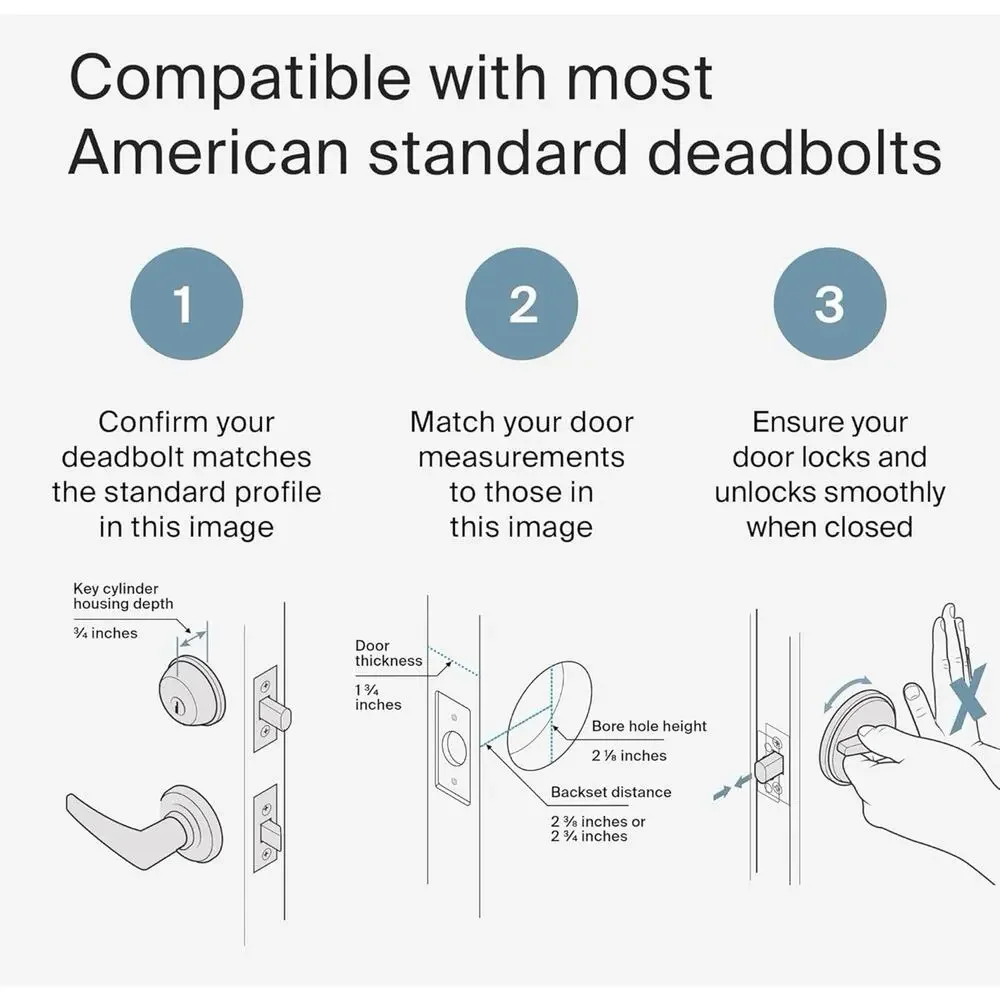 Level Bolt C-D11U A3 Keyless Entry Bluetooth Smart Lock Deadbolt